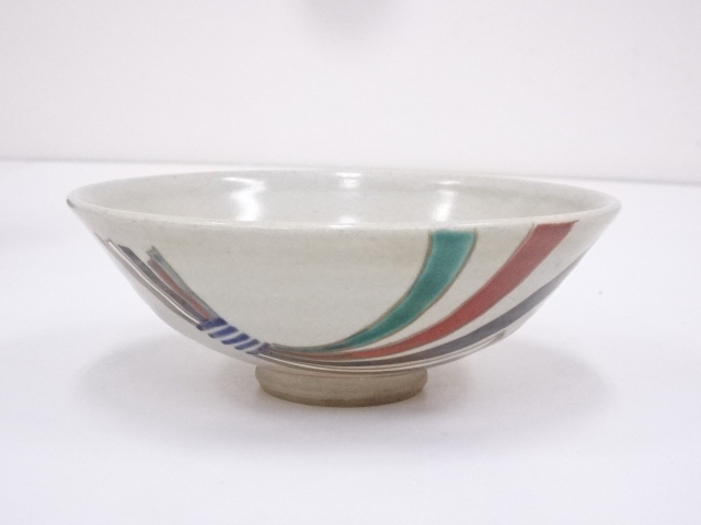 JAPANESE TEA CEREMONY / TEA BOWL CHAWAN / KYO WARE